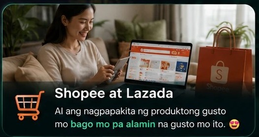 Shopee at Lazada