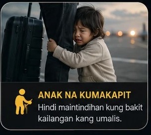 Anak na kumakapit