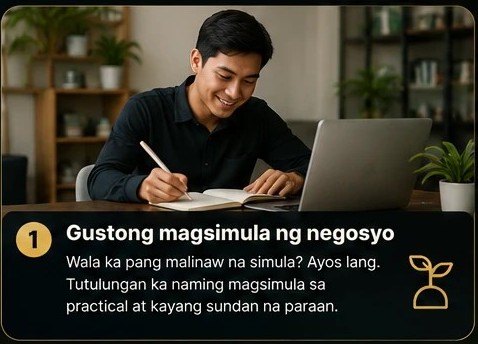 Gustong magsimula ng negosyo