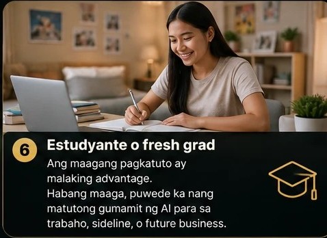 Estudyante o fresh grad